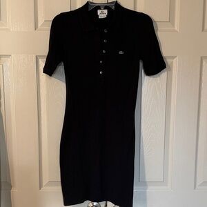 Lacoste Women's Dark Polo Mini Dress size 34/0